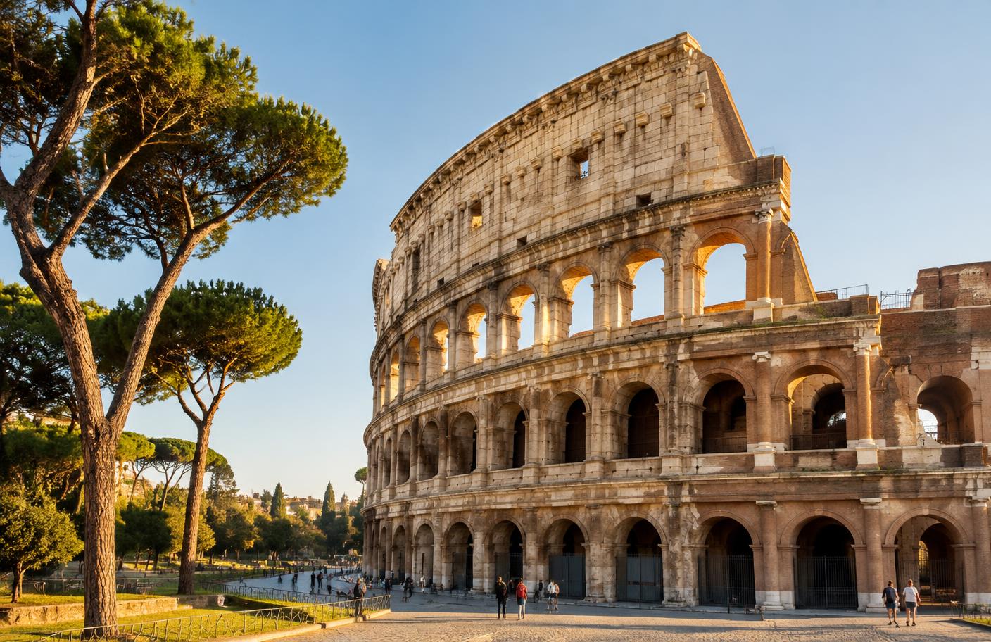 The Colosseum in Rome